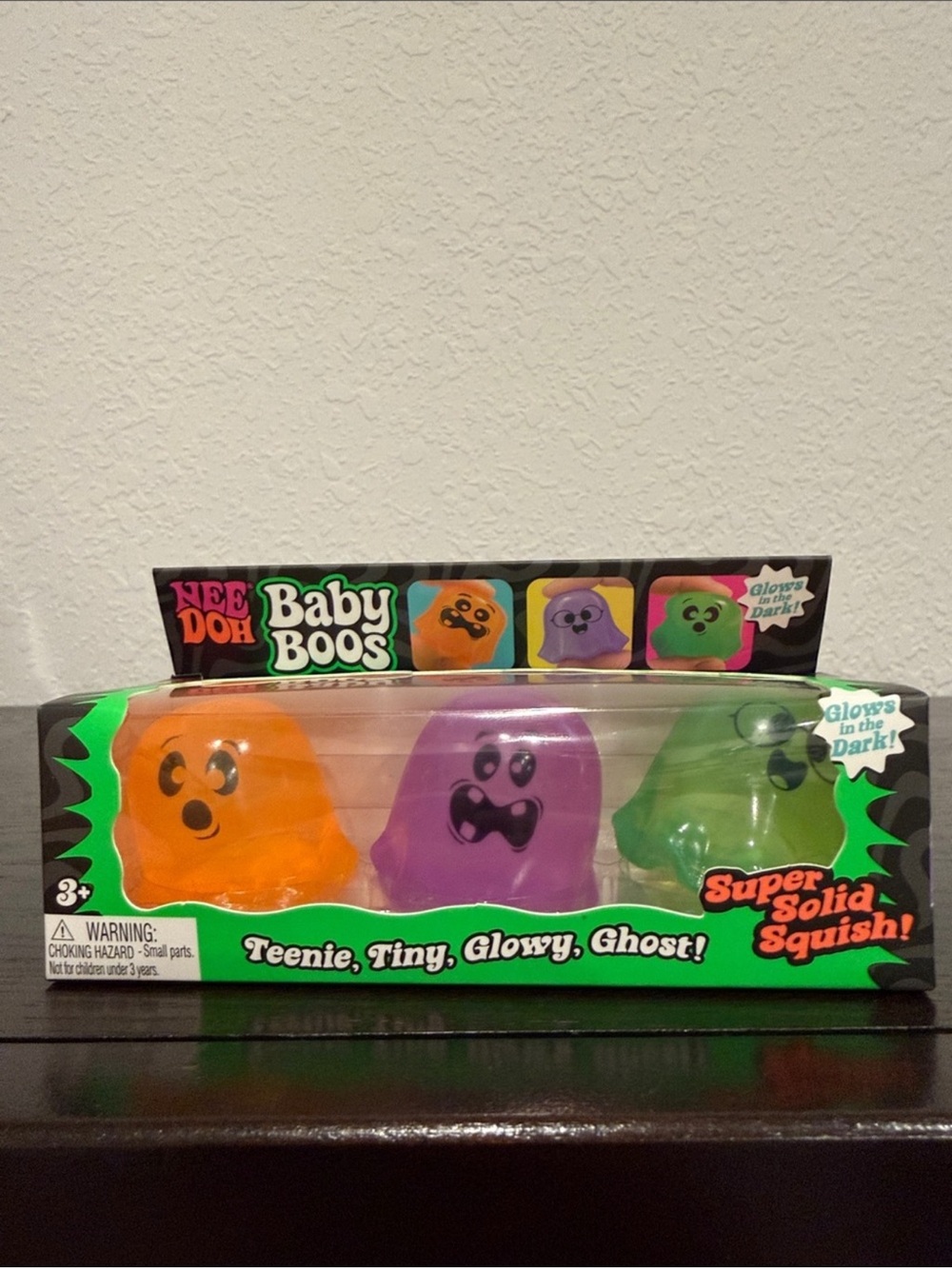 NeeDoh Glow-In-The-Dark Baby
Boos Squishy Toy Set